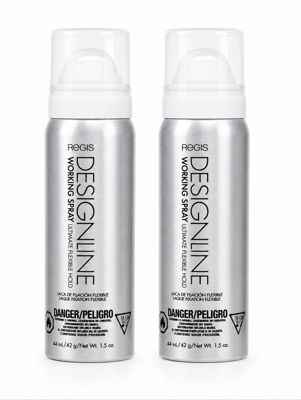 BUNDLE OF 2 Designline Working Spray 1.5 oz ea Ultimate Hair Spray Regis